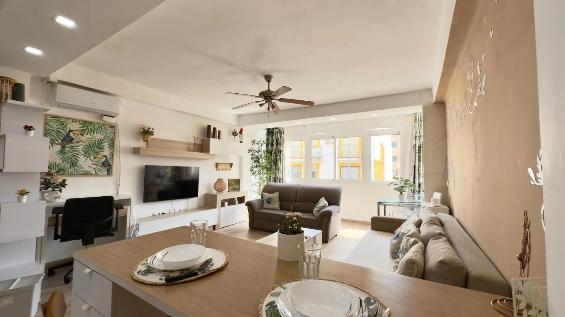 Calbaj - 1 Dorm, Wifi, Fire Stick Amazon, Centro, Playa A 850 Metros Lejlighed Torremolinos
